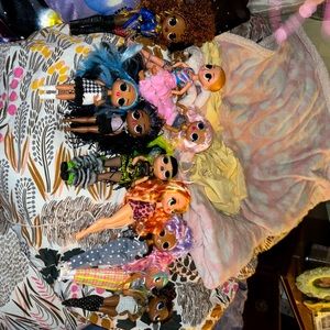 L O L Barbie, dolls and teeny dolls